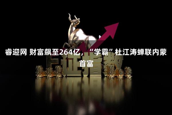 睿迎网 财富飙至264亿，“学霸”杜江涛蝉联内蒙首富