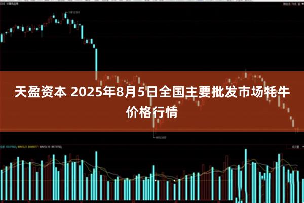 天盈资本 2025年8月5日全国主要批发市场牦牛价格行情