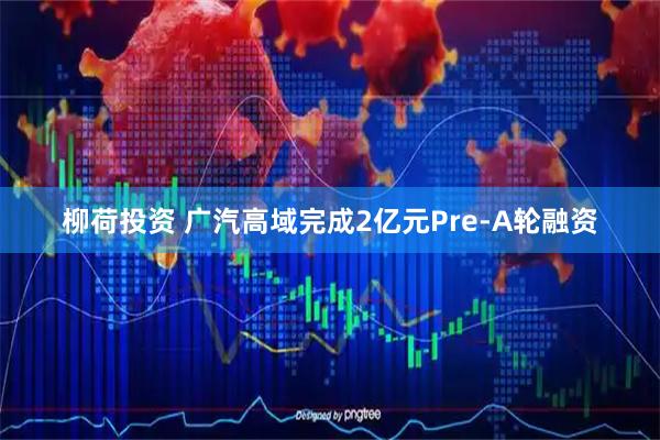 柳荷投资 广汽高域完成2亿元Pre-A轮融资